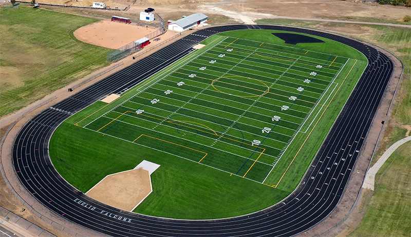 Middle School Sports Arena Lighting Design Solution