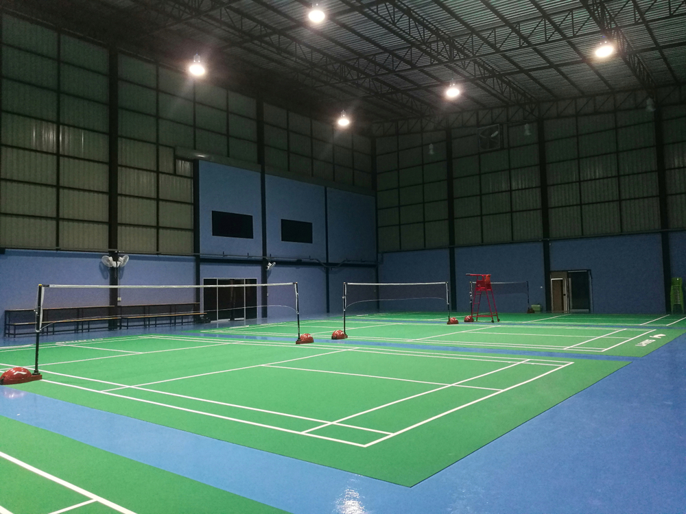 Badminton Court Lighting Design Solution