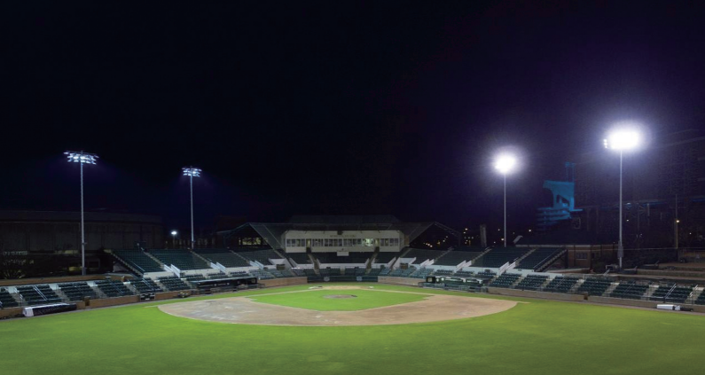 led sports hall lighting