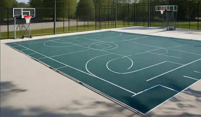 Освещение баскетбольной площадки