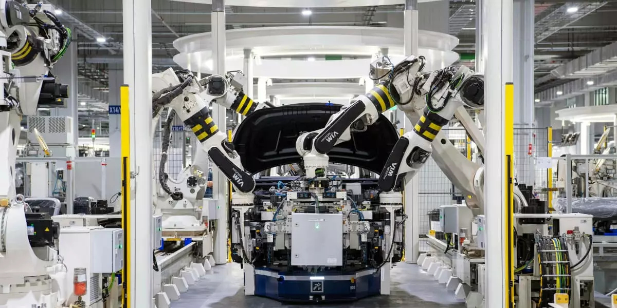 LED工业照明在装配线上的应用 LED工业照明在装配线上的应用