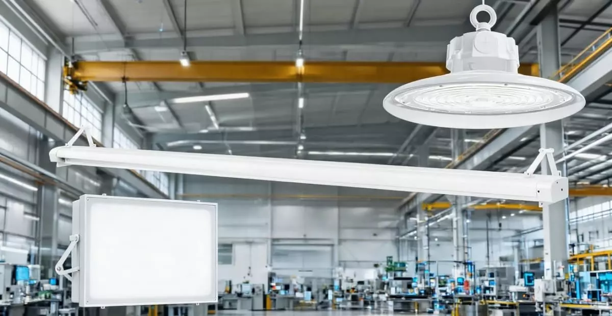 Iluminación LED industrial de gran altura: Guía completa