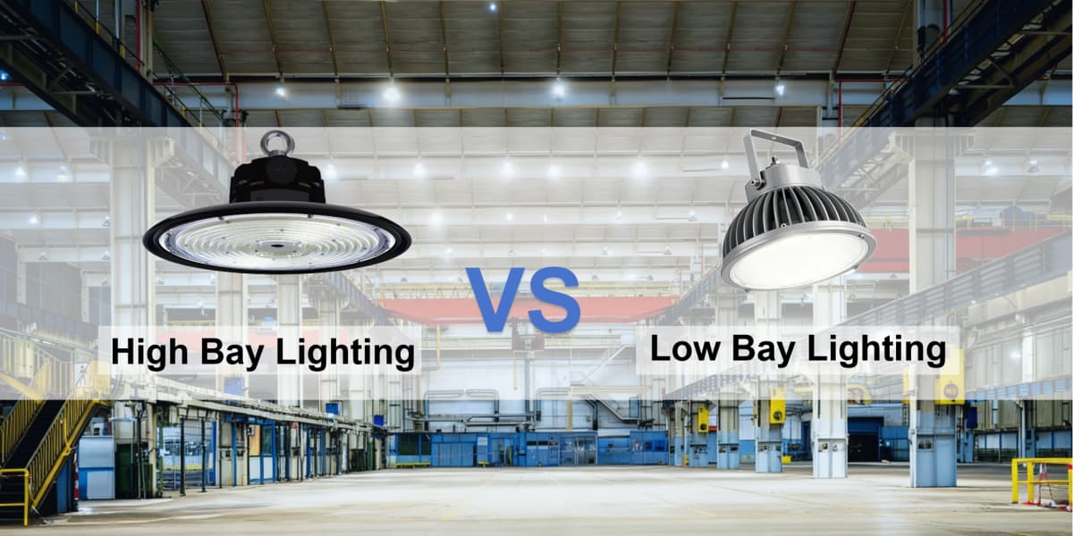 Iluminación para naves industriales altas frente a iluminación para naves industriales bajas: ¿Cuál es la diferencia real?
