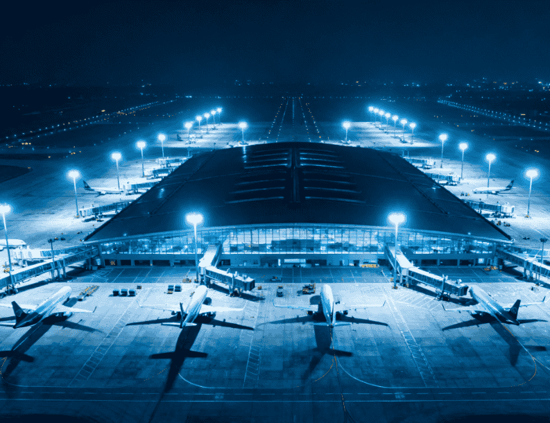 airport-led-light-large-energy-consumption