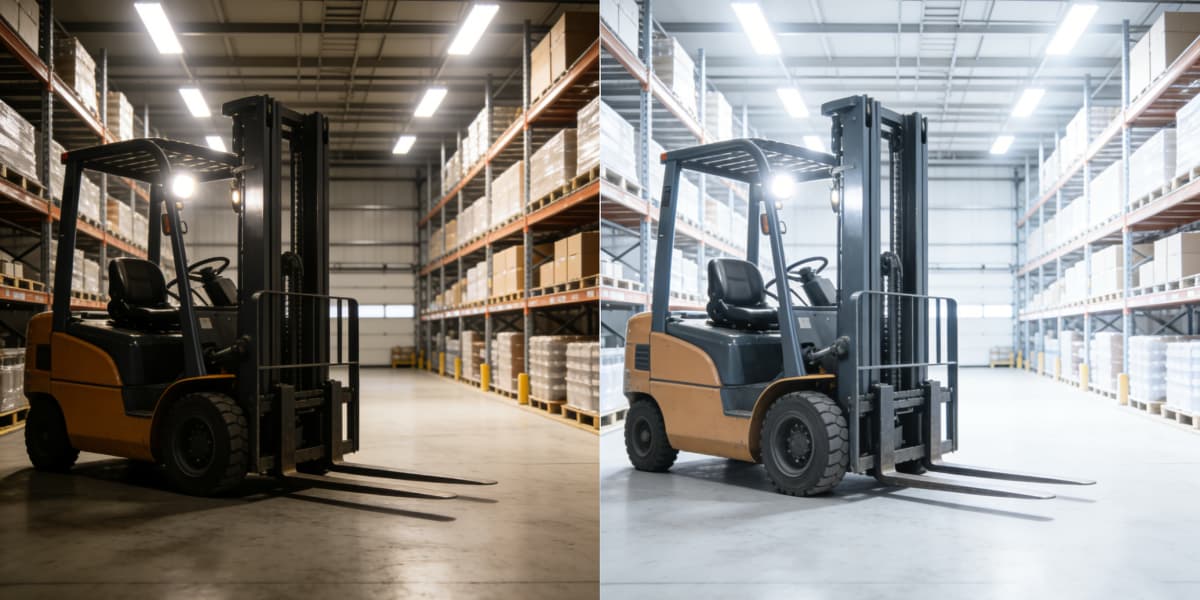 comparison-4000K-vs-5000K-warehouse-lighting comparison-4000K-vs-5000K-warehouse-lighting