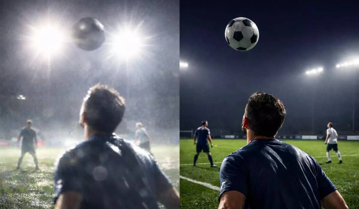 Wie lässt sich die Blendwirkung bei der Beleuchtung von Sportstadien reduzieren?