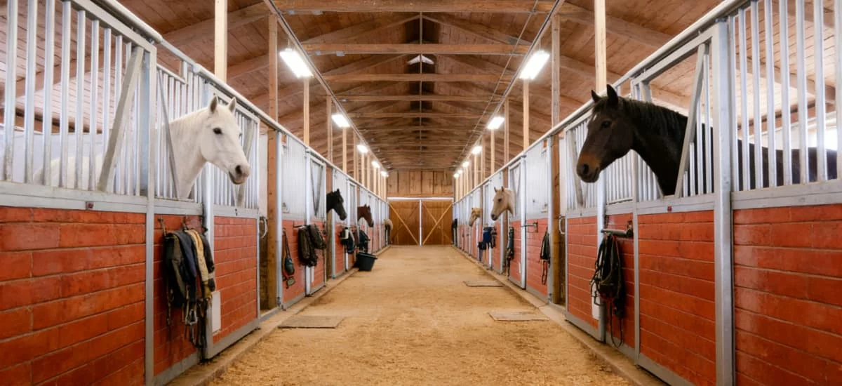 Horse Barn Lighting Guide: Brighter Barns, Happier Horses