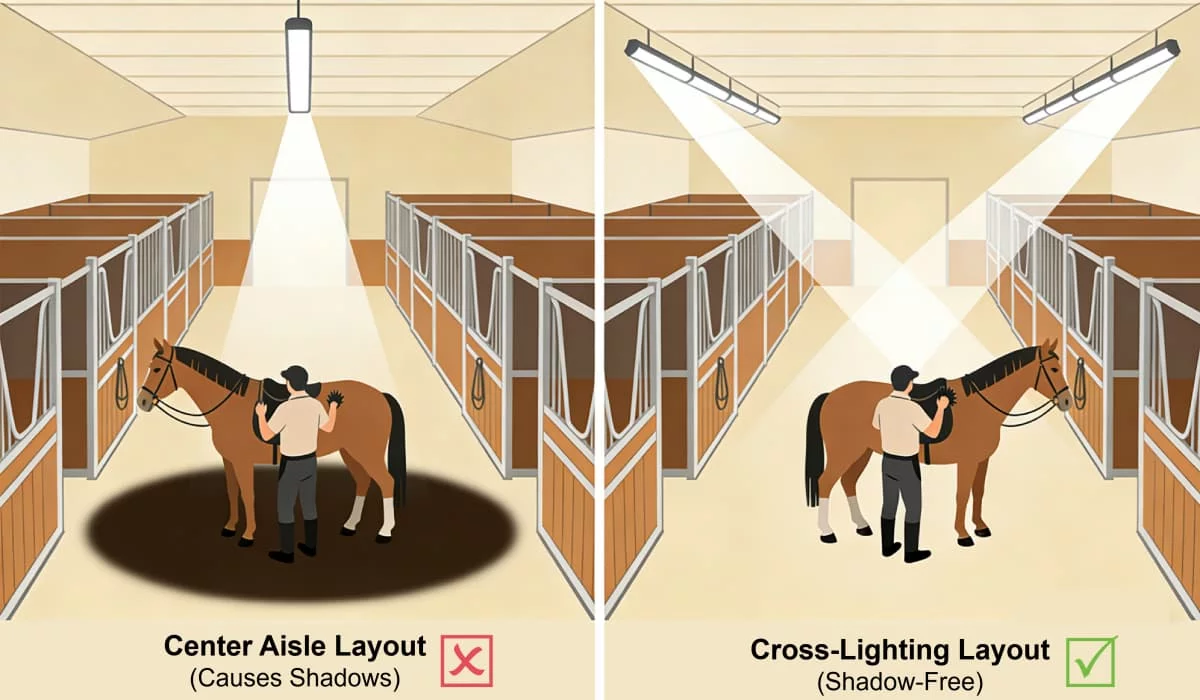 horse-barn-aisle-lighting-layout-design