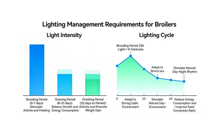 lighting management for broiler