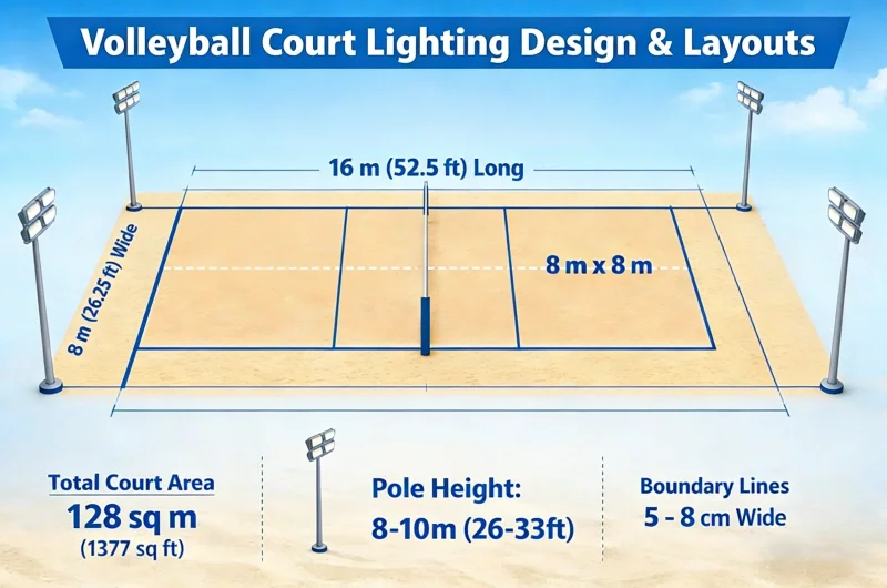 volleyball-court-lighting-design-layout volleyball-court-lighting-design-layout