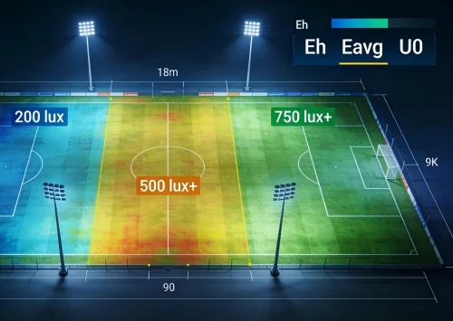 horizontal illuminance