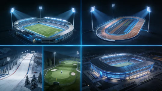 applications of sports lighting