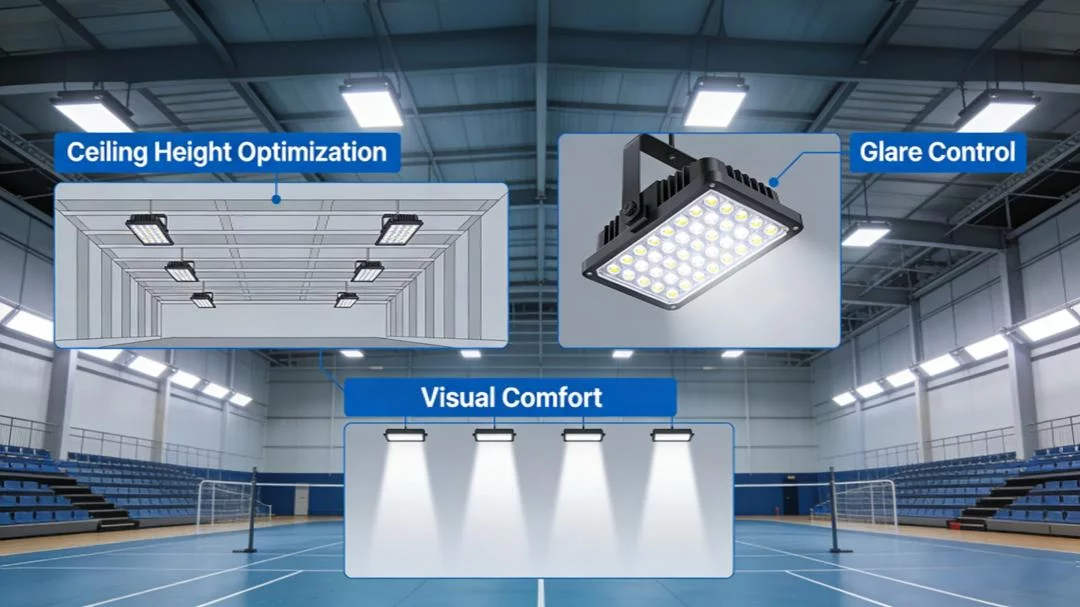 indoor sports led lights 