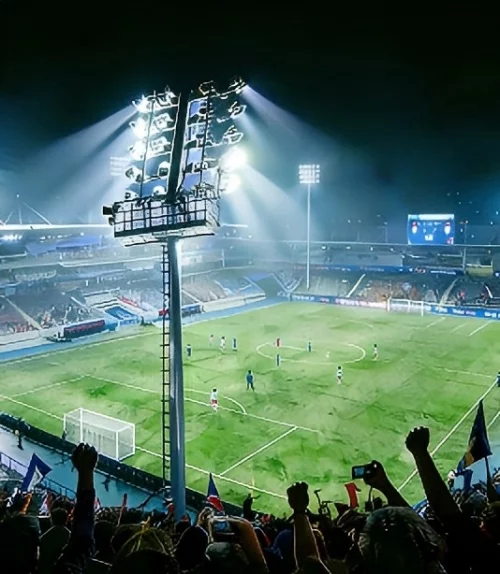 high mast sports led lighting