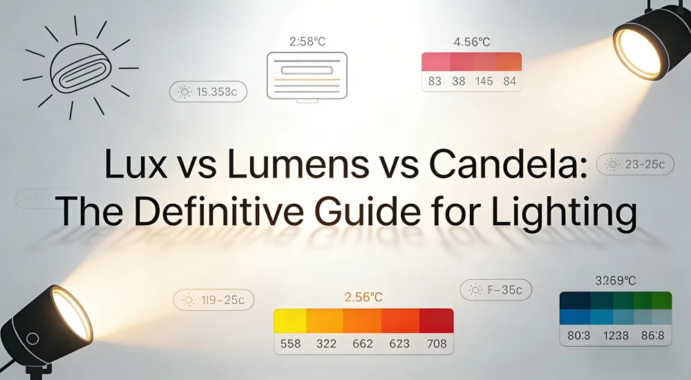 勒克斯、流明和坎德拉照明指南