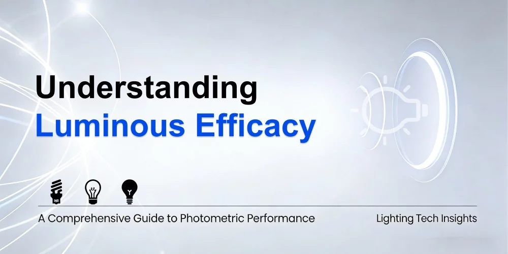 Explicación de la eficacia luminosa: significado y por qué es importante.