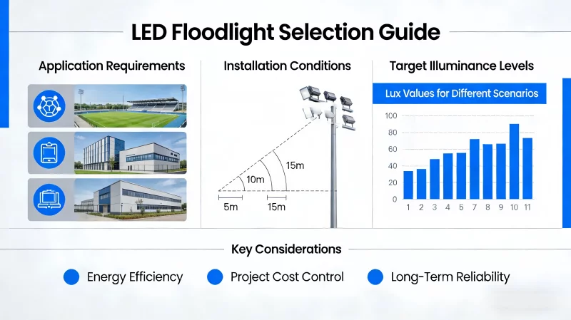 led floodlight selection guide